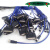 航空插头M12线缆A编码孔式17芯IO触发电源线 15米