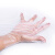 大杨029一次性PE手套 500只 厨房餐饮卫生隔离手套 透明塑料薄膜触屏手套 定制