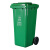 适用于120升户外分类垃圾桶带轮分类果皮箱100L240四色垃圾分类环卫桶大 100升分类灰色其他+两轮+盖子