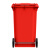 科力邦（Kelibang) 户外垃圾桶 大号加厚120L干湿分类垃圾桶带盖市政环卫垃圾桶  红色 KB1041 有害垃圾