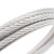 派尼尔 304不锈钢钢丝绳 升降起重牵引承载绳 拍多不截断 7×7结构 4mm (10米）