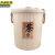 京洲实邦【大号咖啡色带球管】塑料茶渣过滤垃圾桶JZSB-2011