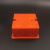 阻燃PVC86型H37mm浅接线盒开关插座暗盒工程家装用矮底盒 86HS40(红色)浅线盒40只
