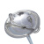 沸耐笙 FNS-20615 304不锈钢复合洗眼器双口冲淋冲眼器装置 复合式洗眼器+踏板 1台
