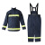 名典消防 02款消防服套装 五件套 抢险救援 阻燃隔热 防水反光 薄款 180 XL码（可定制）