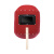 梵选 焊工用电焊面罩 防水包边手持式半自动电焊面罩 单位：个 手持红色半自动面罩 