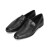 杰尼亚（Zegna）男士莫卡辛鞋平底皮鞋父亲节礼物 212 LHAFR A3014X NER 黑色 9
