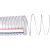 钢丝进水管吸水软管加厚管耐高温pvc管内径1/1.5/2寸3寸4寸螺旋管 2寸钢丝管3.5mm/内径50mm*3米