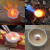炼金材料黄金提炼设备石墨坩埚烧熔金碗回收工具熔银石英碗喷枪 蜂窝耐火砖