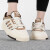 阿迪达斯（adidas）三叶草男女鞋24夏新款时尚DROP STEP运动鞋透气低帮休闲鞋子板鞋 H03684 44