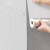 纳仕德 DMQ0191 墙纸自粘带铝膜耐高温防潮防霉壁纸 仿亚麻黄0.5m*2.8m