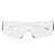代尔塔 DELTAPLUS 101114一体式聚碳酸酯访客眼镜 防风沙防尘防刮擦 1副装 透明