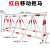 【送货上门】密可罗西移动护栏学校门口护栏隔离栏防冲撞路障钢管幼儿园围栏可定制 外管76 内管50 1米标价