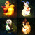 加达斯太阳能户外发光动物灯兔子熊猫青蛙卡通灯装饰草坪花园景区灯 蘑菇-太阳能款-暖光