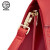 天煦【福利品】生日礼物女包新款2023红色新娘婚包大容量轻奢手提包 红色-礼盒装