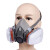 护力盾 CF6200防毒面具化工喷漆装修防尘防毒半面罩可更换滤毒盒 防毒面罩（单面具）