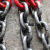 链条吊索具套装定做起重吊钩吊环组合铁链起重吊具吊车吊链 6吨2腿1.5米