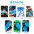 塞莫诗一次性丁腈手套耐用型蓝色 多用途食品级防水清洁贴手CCN909 100只中号M