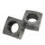 四方焊接螺母-方形螺帽8.8级发黑高强度螺母3.5*1.5cm-单位：个-1000个起订-5天发货