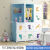 丌语儿童衣柜简易经济型小孩宝宝婴儿布衣橱家用卧室塑料储物收纳柜子 (冲量款)3格3门