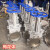PZ73W 304不锈钢对夹式手动刀型闸阀浆液阀插板阀排渣阀DN65-800 DN800（304不锈钢）