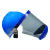 蓝鹰 FCA8 配帽式防电弧面屏 防电弧伤害面罩 11.3卡面屏（不含安全帽） 1套 定制