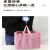 贝傅特 塑料包装袋 礼品袋服装购物袋手提袋打包袋 50个黑色(金提）宽40*高30+底10cm
