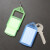 钥匙牌抽拉防水号码牌可标记写字分类颜色塑料吊挂牌收纳钥匙 混色 推拉钥匙牌 50个