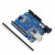 2021 UNO R3 开发板 电机驱动板 ATmega328P单片机改进版行家版本 蓝UNOR3带线
