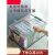 书箱收纳箱学生教室带轮用放书籍装书的整理箱子盒可折叠 纯净白-中号【带滚轮】(39*29*24cm) 加大容量/各类书本皆可收纳