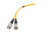 电信级光纤跳线SC-FCUPC 单模双工 低烟无卤环保网线光纤线 收发器尾纤 3米 