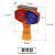 小一体太阳能爆闪灯太阳能红蓝黄警示灯 爆闪灯道路施工频闪路锥  7号套管款