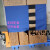 卡板绑带 托盘绷带 货物固定带魔术贴绑带 仓库专用牛津布缠绕带 70厘米x4.6米 蓝色