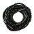 上柯 E1691 缠绕管 绕线管束线管理线器集线器 绝缘包线管 黑色25mm(长约2.1米)