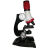 高倍儿童显微镜儿童科学科普玩具学生生物实验科学礼物 标配加12片标本