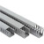 灰色PVC线槽 配电柜走线槽阻燃开口U型明装塑料线槽 线槽 A级高60*宽40/100米