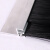 加厚h型双排铝合金条刷机床防尘密封毛刷门窗挡风遮光刷定做 毛高15mm一米一根双槽款