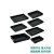 黑色塑料零件盒电子元件物料盒胶箱胶框 5号箱加盖480*355*170mm(3个)