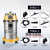 乐贝静 BF501大功率吸尘器大吸力洗车用强力商用吸水机工业用30L 黄色标配版(2.5米粗软管) 【家商两用】