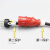 怡达5芯16A32A防水航空工业插头明暗装插座连接器Y025Y015YEEDA 32A5芯公插头 Y025(0250106)