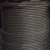 一般用途光面涂油钢丝绳6*37+FC麻芯6股油丝绳起重吊装 浅灰色 11mm