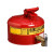 杰斯瑞特（JUSTRITE）7150150Z 19升红色安全分装罐