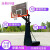 博森特篮球架 室外户外成人标准移动可升降篮球架子室内家用篮球框架 大箱黑色(1.8*1.05m篮板)