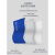 山头林村克莱因蓝口罩男潮款2021时尚版高颜值个性印花一次性夏季薄款 独立包装三色混装A30只装