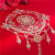 俪之影四件套 婚庆纯棉大红色粉色刺绣床单被套1.5米1.8米2米喜庆4件套 甜蜜佳园玉雅 2.0米床六件套(被套2.2*2.4米)