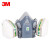 3M 防毒面具7501+6006 7件套 硅胶半面罩 防多种气体