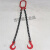 适用于定制起重吊链吊索具叉车行车挂钩锰钢链条勾四腿成套索具吊 3吨*0.5米(三腿)