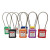 锐普力科 RP-LNU2C 缆绳安全挂锁 颜色可选 缆绳规格2m长