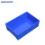 京顿 周转箱塑料箱加厚工具零件收纳箱物料盒蓝色整理箱塑胶箱筐子520*350*150mm 