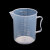 RICH LAB 食品级塑料量杯250 500 1000ml 2L 5L烘焙奶茶加厚家用PP刻度烧杯 2000ml